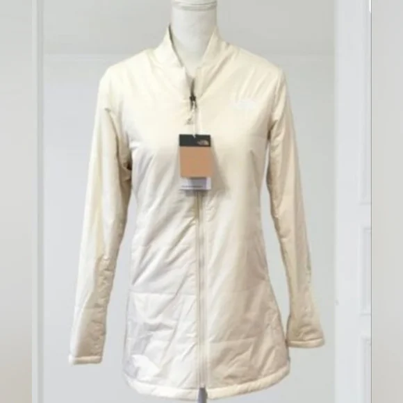 The NorthFace Womens Reversible Insulated Heatseeker Khaki Jacket Size Small NWT - Picture 6 of 16